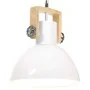 Lámpara colgante industrial 25 W blanca redonda 30 cm E27 de , Lámparas - Ref: Foro24-320539, Precio: 65,18 €, Descuento: %