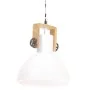 Lámpara colgante industrial 25 W blanca redonda 30 cm E27 de , Lámparas - Ref: Foro24-320539, Precio: 65,18 €, Descuento: %