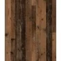 FMD Perchero de pared 4 compartimentos abiertos gris marrón oscuro de , Percheros para sombreros y abrigos - Ref: Foro24-4338...