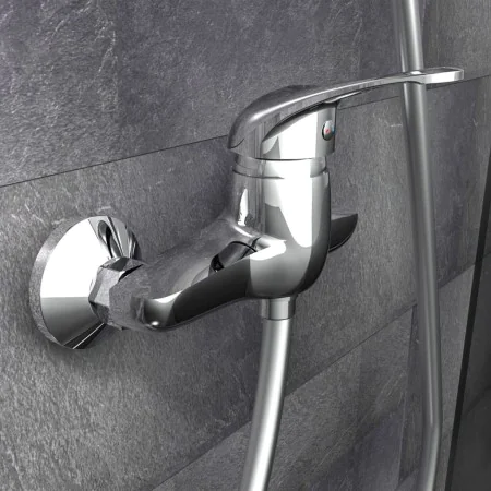 SCHÜTTE Grifo mezclador de ducha CALVINO cromado de , Grifos - Ref: Foro24-438667, Precio: 42,89 €, Descuento: %