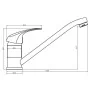 SCHÜTTE Grifo mezclador de lavabo ATHOS cromado de , Grifos - Ref: Foro24-438701, Precio: 37,03 €, Descuento: %