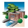 Ubbink Cascada Niágara 30 cm de acero inoxidable con luz LED de , Fuentes y cascadas - Ref: Foro24-401375, Precio: 149,16 €, ...