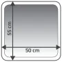 RIDDER Alfombrilla de baño Coins 55x50 cm gris 7103807 de , Alfombras y esterillas de baño - Ref: Foro24-421576, Precio: 24,7...