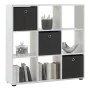 FMD Estantería con 9 compartimentos blanco de , Librerías y estanterías - Ref: Foro24-429434, Precio: 149,24 €, Descuento: %