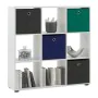 FMD Estantería con 9 compartimentos blanco de , Librerías y estanterías - Ref: Foro24-429434, Precio: 149,24 €, Descuento: %