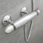 SCHÜTTE Grifo mezclador termostático para ducha SUPRA cromado de , Grifos - Ref: Foro24-434561, Precio: 78,11 €, Descuento: %
