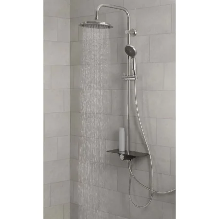 SCHÜTTE Set de ducha fija con bandeja AQUASTAR antracita-cromo by , shower heads - Ref: Foro24-434594, Price: 116,63 €, Disco...