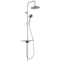 SCHÜTTE Set de ducha fija con bandeja AQUASTAR antracita-cromo by , shower heads - Ref: Foro24-434594, Price: 116,63 €, Disco...