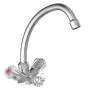 SCHÜTTE Grifo mezclador de lavabo bimando BRILLANT cromado by , Faucets - Ref: Foro24-438690, Price: 51,07 €, Discount: %