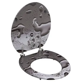 SCHÜTTE Tapa de inodoro GREY STEEL MDF de , Asientos de inodoros y bidés - Ref: Foro24-438734, Precio: 43,64 €, Descuento: %