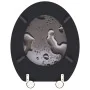 SCHÜTTE Tapa de inodoro GREY STEEL MDF de , Asientos de inodoros y bidés - Ref: Foro24-438734, Precio: 43,64 €, Descuento: %