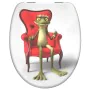 SCHÜTTE Asiento de inodoro con cierre suave FROG KING de , Asientos de inodoros y bidés - Ref: Foro24-438769, Precio: 36,36 €...