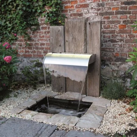 Ubbink Cascada Nevada 90 cm de acero inoxidable de , Fuentes y cascadas - Ref: Foro24-401382, Precio: 317,07 €, Descuento: %