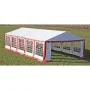 Parte Superior Del Toldo Fiestas Paneles Laterales Rojo & Blanco de , Cubiertas para carpas y cenadores - Ref: Foro24-40157, ...
