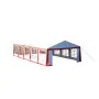 Parte Superior Del Toldo Fiestas Paneles Laterales Rojo & Blanco de , Cubiertas para carpas y cenadores - Ref: Foro24-40157, ...