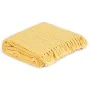 Manta de algodón amarillo mostaza 125x150 cm de , Mantas - Ref: Foro24-133761, Precio: 26,40 €, Descuento: %