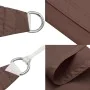 Toldo de vela triangular tela Oxford marrón 4x5x6,4 m de , Sombrillas - Ref: Foro24-135844, Precio: 33,98 €, Descuento: %