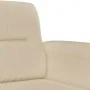 Juego de sofás con cojines 4 piezas tela microfibra crema by , Sofas - Ref: Foro24-3202312, Price: 868,63 €, Discount: %
