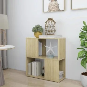 Librería de madera contrachapada roble Sonoma 60x24x63 cm de , Librerías y estanterías - Ref: Foro24-809065, Precio: 33,44 €,...