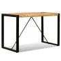Mesa de comedor de madera maciza de mango rugosa 120 cm by , Kitchen and dining tables - Ref: Foro24-243996, Price: 183,61 €,...