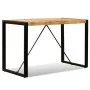 Mesa de comedor de madera maciza de mango rugosa 120 cm by , Kitchen and dining tables - Ref: Foro24-243996, Price: 183,61 €,...