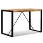 Mesa de comedor de madera maciza de mango rugosa 120 cm by , Kitchen and dining tables - Ref: Foro24-243996, Price: 183,61 €,...