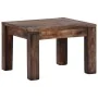 Mesa de centro madera maciza de mango 50x50x35 cm de , Mesas de centro - Ref: Foro24-247468, Precio: 99,35 €, Descuento: %