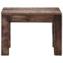 Mesa de centro madera maciza de mango 50x50x35 cm de , Mesas de centro - Ref: Foro24-247468, Precio: 99,35 €, Descuento: %