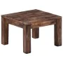 Mesa de centro madera maciza de mango 50x50x35 cm de , Mesas de centro - Ref: Foro24-247468, Precio: 99,35 €, Descuento: %