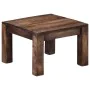 Mesa de centro madera maciza de mango 50x50x35 cm de , Mesas de centro - Ref: Foro24-247468, Precio: 99,35 €, Descuento: %
