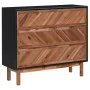 Aparador de madera maciza de acacia y MDF 90x33,5x8 cm de , Aparadores - Ref: Foro24-289906, Precio: 250,47 €, Descuento: %