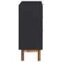 Aparador de madera maciza de acacia y MDF 90x33,5x8 cm de , Aparadores - Ref: Foro24-289906, Precio: 250,47 €, Descuento: %