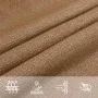 Toldo de vela gris taupe HDPE 160 g/m² 3x3x4,2 m de , Sombrillas - Ref: Foro24-311419, Precio: 19,88 €, Descuento: %