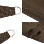 Toldo de vela HDPE marrón 160 g/m² 7x7 m de , Sombrillas - Ref: Foro24-311775, Precio: 115,49 €, Descuento: %