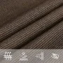 Toldo de vela HDPE marrón 160 g/m² 7x7 m de , Sombrillas - Ref: Foro24-311775, Precio: 115,49 €, Descuento: %