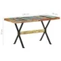Mesa de comedor de madera maciza reciclada 140x70x76 cm by , Kitchen and dining tables - Ref: Foro24-321607, Price: 209,39 €,...