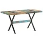 Mesa de comedor de madera maciza reciclada 140x70x76 cm by , Kitchen and dining tables - Ref: Foro24-321607, Price: 209,39 €,...