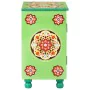 Aparador madera de mango pintado a mano multicolor 70x35x60 cm de , Aparadores - Ref: Foro24-321664, Precio: 182,82 €, Descue...