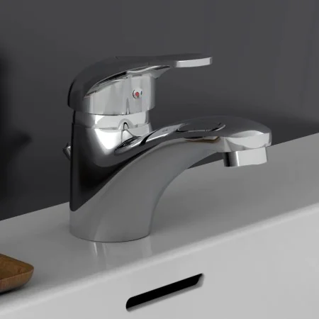 SCHÜTTE Grifo mezclador de lavabo CALVINO cromado de , Grifos - Ref: Foro24-438665, Precio: 51,40 €, Descuento: %