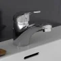 SCHÜTTE Grifo mezclador de lavabo CALVINO cromado de , Grifos - Ref: Foro24-438665, Precio: 51,40 €, Descuento: %