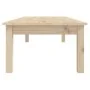 Mesa de centro de madera maciza de pino 110x50x30 cm de , Mesas de centro - Ref: Foro24-814234, Precio: 61,88 €, Descuento: %