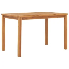 Mesa de comedor para jardín madera maciza de teca 120x70x77 cm von , Gartentische - Ref: Foro24-49360, Preis: 301,08 €, Rabat...