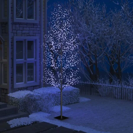 Árbol de Navidad 1200 LED luz azul fría flores de cerezo 400 cm de , Luces de Navidad - Ref: Foro24-51276, Precio: 284,06 €, ...