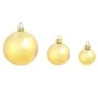 Lote de bolas de Navidad 100 unidades doradas 3/4/6 cm de , Adornos festivos - Ref: Foro24-245708, Precio: 29,11 €, Descuento: %
