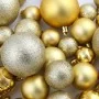 Lote de bolas de Navidad 100 unidades doradas 3/4/6 cm de , Adornos festivos - Ref: Foro24-245708, Precio: 29,11 €, Descuento: %