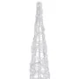 Pirámide decorativa cono acrílico luces LED de colores 120 cm de , Luces de Navidad - Ref: Foro24-329808, Precio: 88,17 €, De...