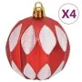 Juego de adornos de navidad de 64 piezas rojo y blanco de , Adornos festivos - Ref: Foro24-330089, Precio: 26,93 €, Descuento: %