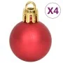 Juego de adornos de navidad de 64 piezas rojo y blanco de , Adornos festivos - Ref: Foro24-330089, Precio: 26,93 €, Descuento: %