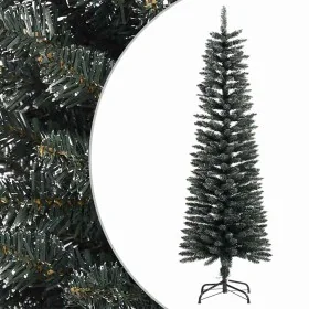 Árbol Navidad artificial estrecho con soporte PVC verde 150 cm de , Arboles de navidad - Ref: Foro24-345184, Precio: 38,61 €,...
