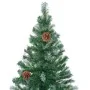 Árbol de Navidad helado con luces, bolas y piñas 180 cm de , Arboles de navidad - Ref: Foro24-3077700, Precio: 73,63 €, Descu...